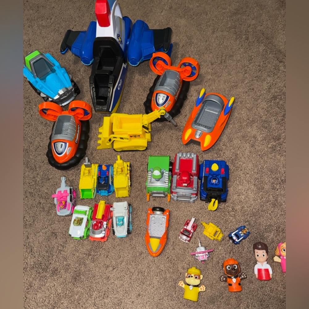 Paw patrol toy lot